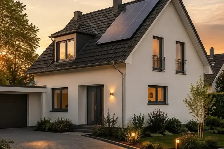 Wohnhaus mit Photovoltaik – Elektrik-Kaufcheck der P.M.L. GmbH